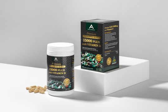GREEN LIPPED MUSSEL 15000 PLUS WITH VITAMIN D